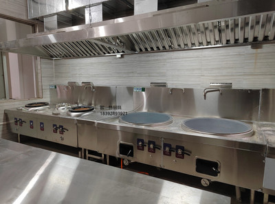 西安廚具公司商用廚房設(shè)備工程廚具工廠定做單位學校廚房廚具項目