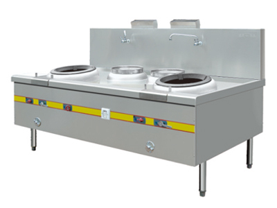 合肥廚具公司|安徽廚房設(shè)備公司|食堂設(shè)備|合肥樂(lè)亞廚具 - 產(chǎn)品展示 - 爐灶類(lèi) - 燃油灶 - 燃?xì)怆p眼炒灶